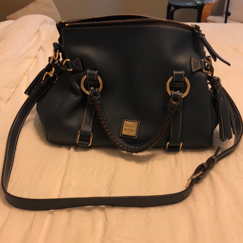 Dooney and Bourke Denim Small Satchel